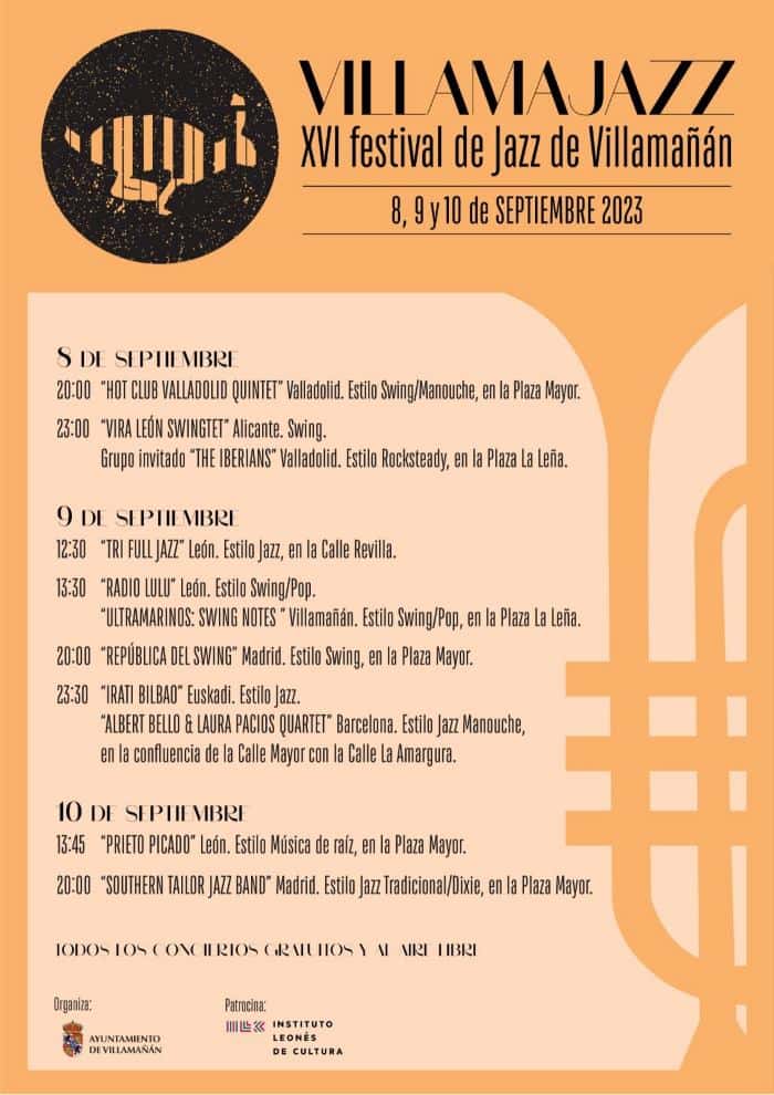 Villamajazz: jazz gratis al aire libre en Villamañán