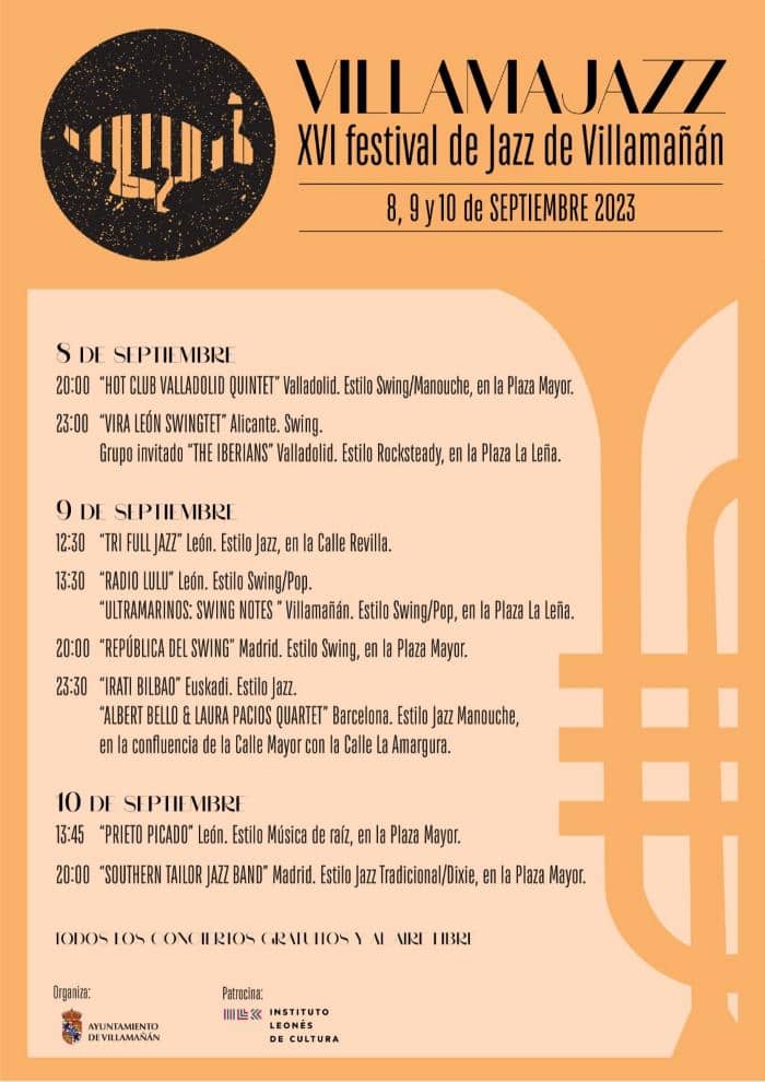 Villamajazz: jazz gratis al aire libre en Villamañán