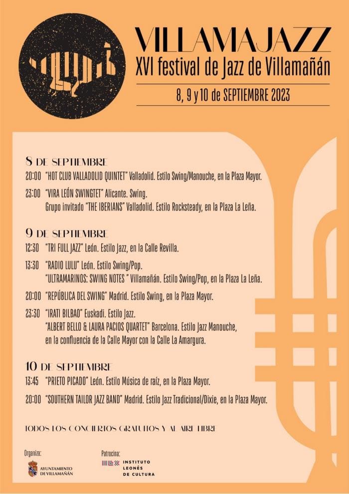Villamajazz: jazz gratis al aire libre en Villamañán
