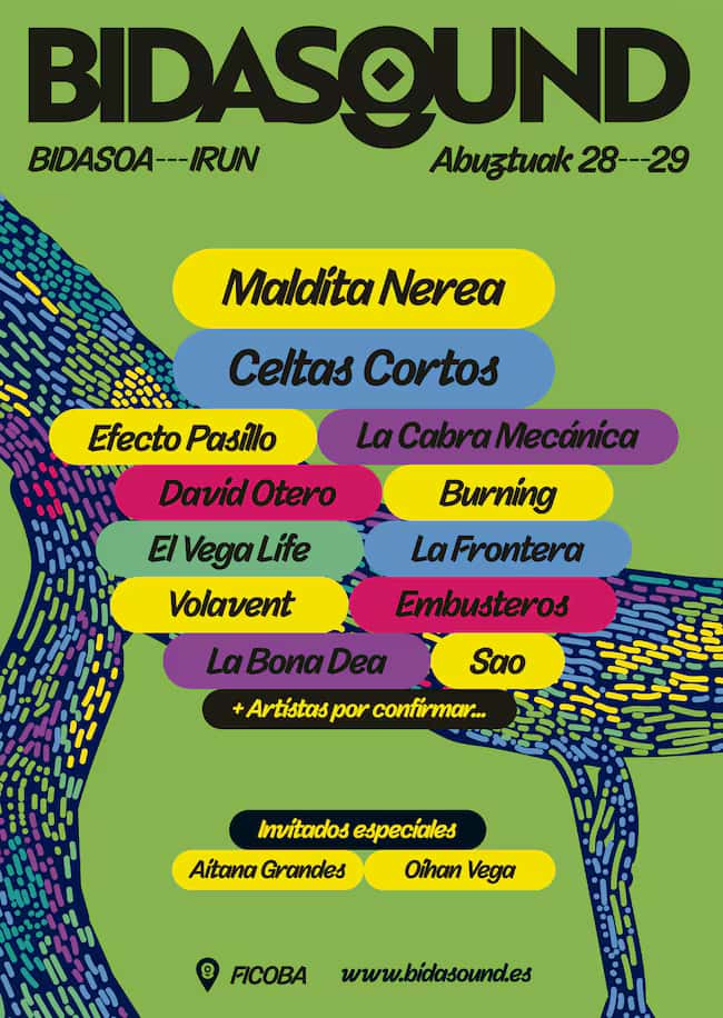 El Bidasound estrena festival en Ficoba el 28 y 29