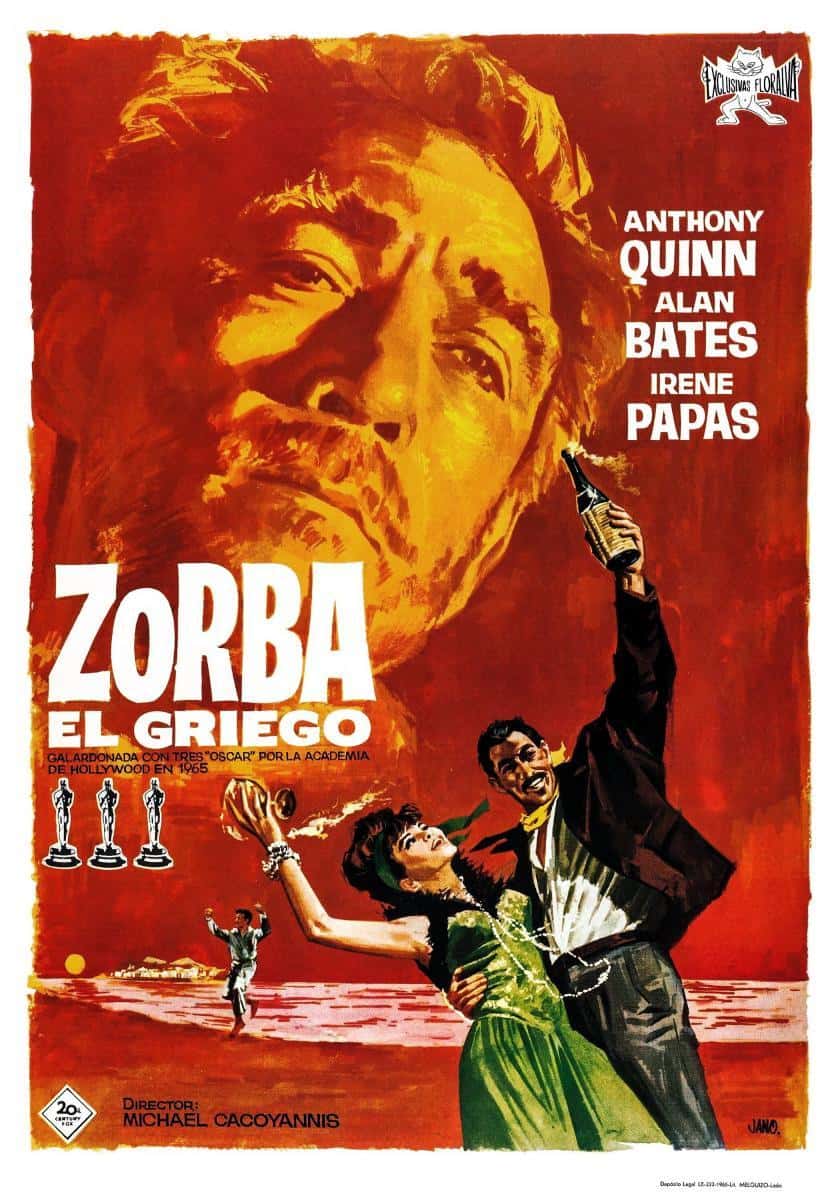 Proyección de Zorba el griego