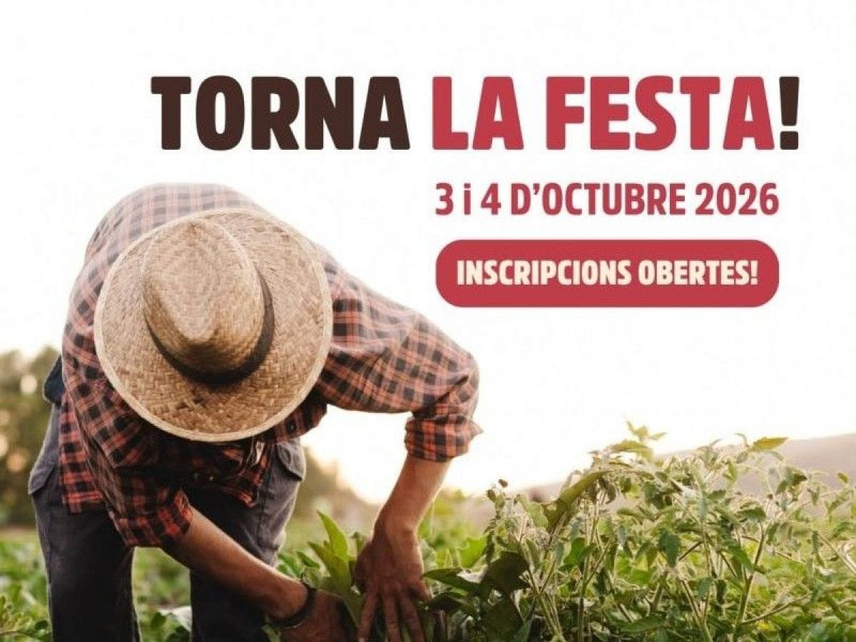 Benvinguts a Pagès: las huertas abren el 3 y 4 de octubre