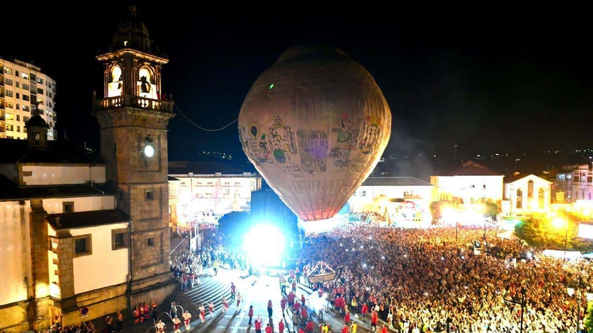 El Globo de San Roque recorre 32 km hasta Xende