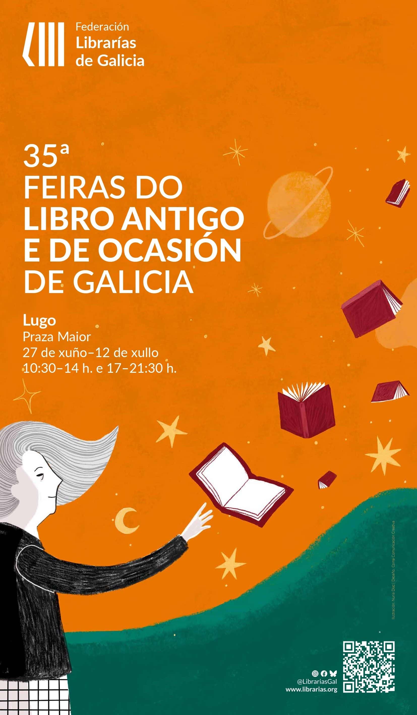 Tesoros de papel en la Feira do Libro Antigo de Lugo