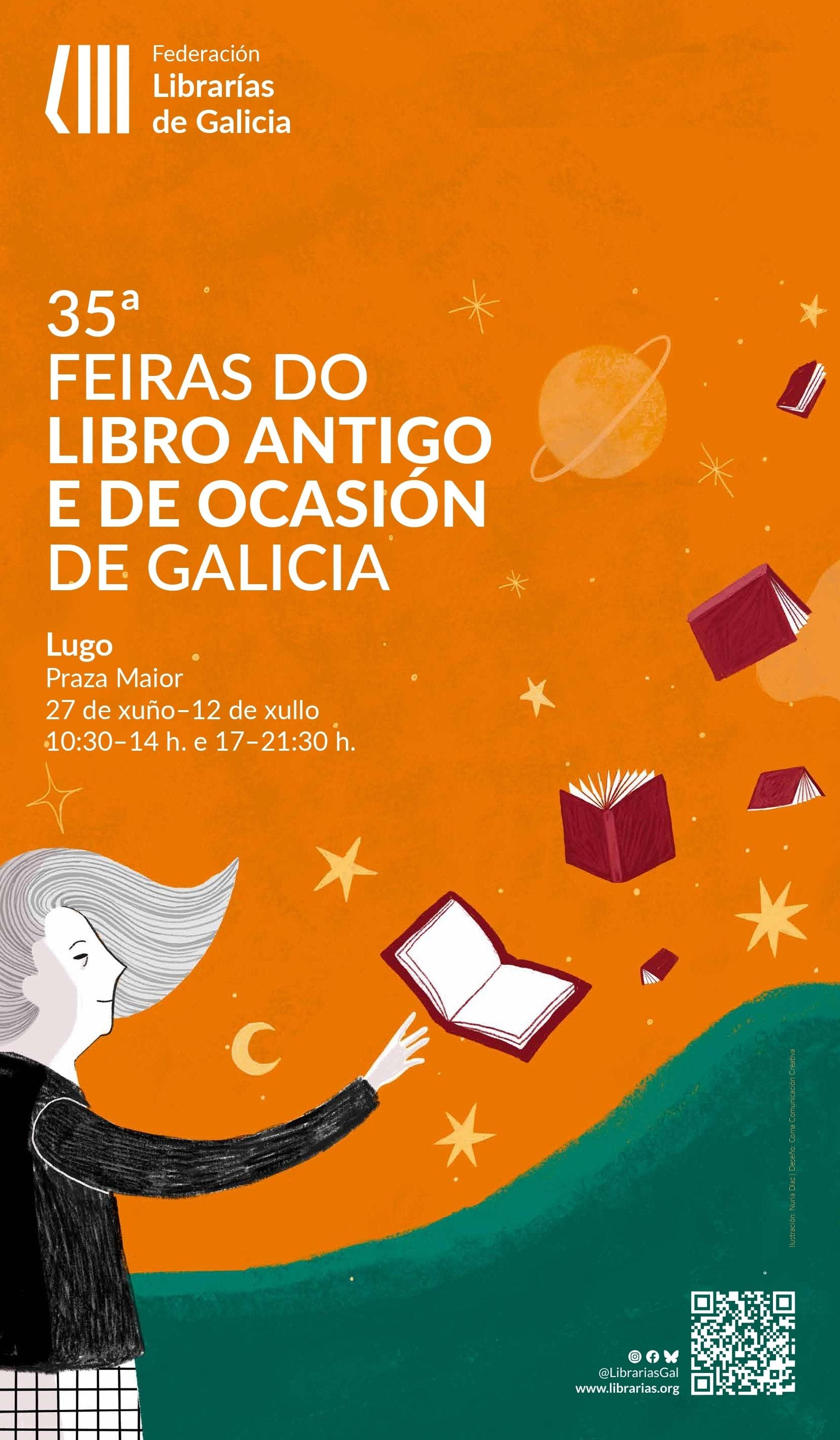Tesoros de papel en la Feira do Libro Antigo de Lugo