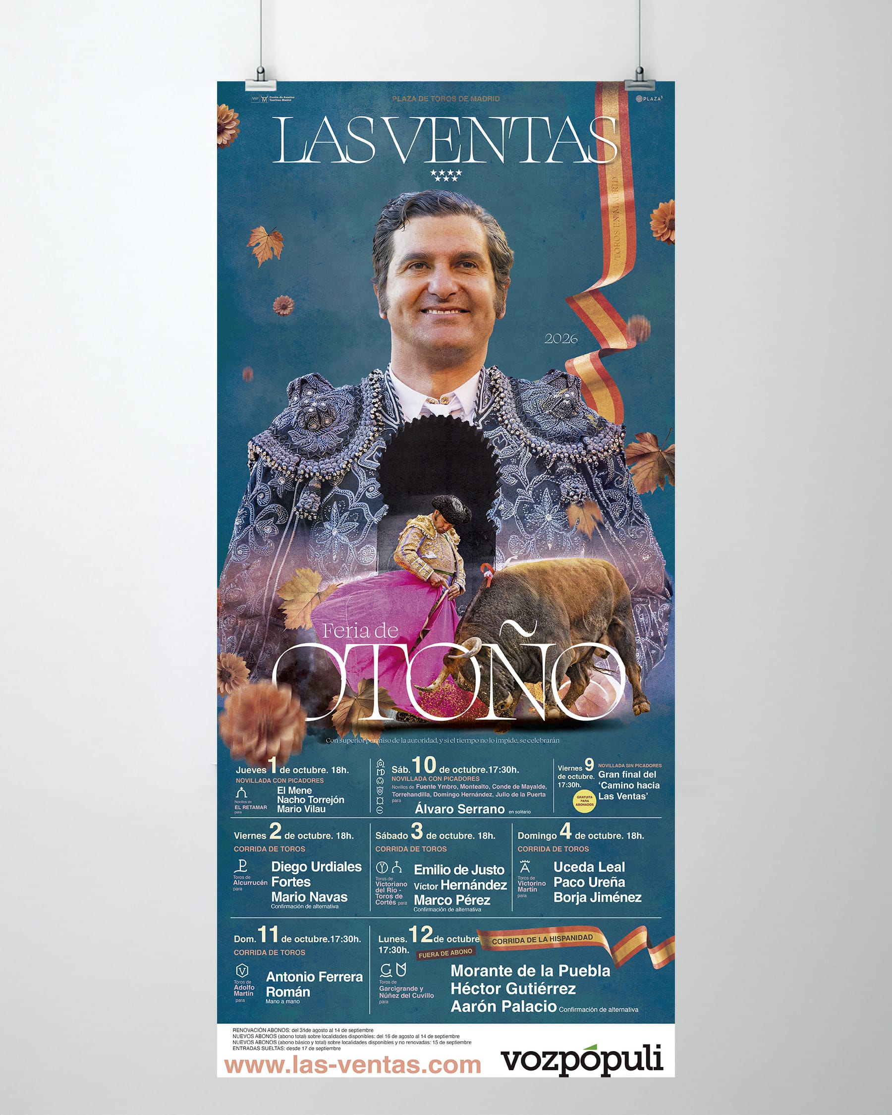 Feria de Otoño 2026: cartel, fechas y precios