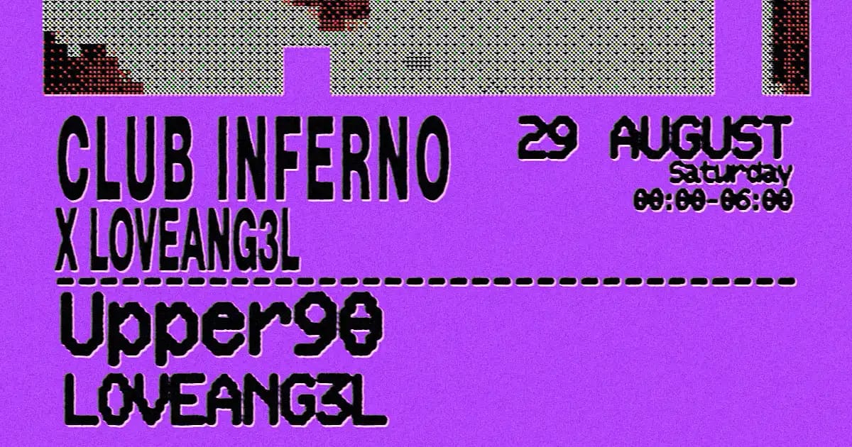 Club Inferno x LOVEANG3L en La Terrrazza