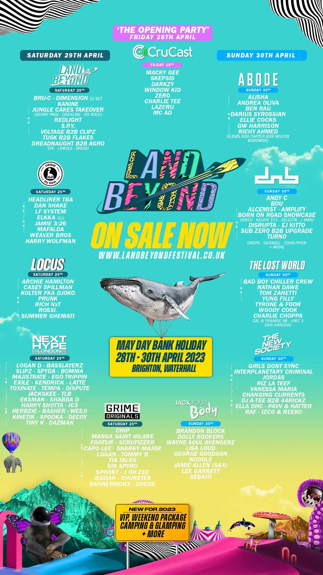 Land Beyond Festival Returns to Brighton for 2026
