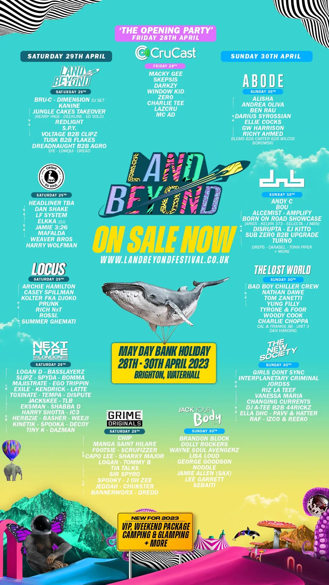 Land Beyond Festival Returns to Brighton for 2026