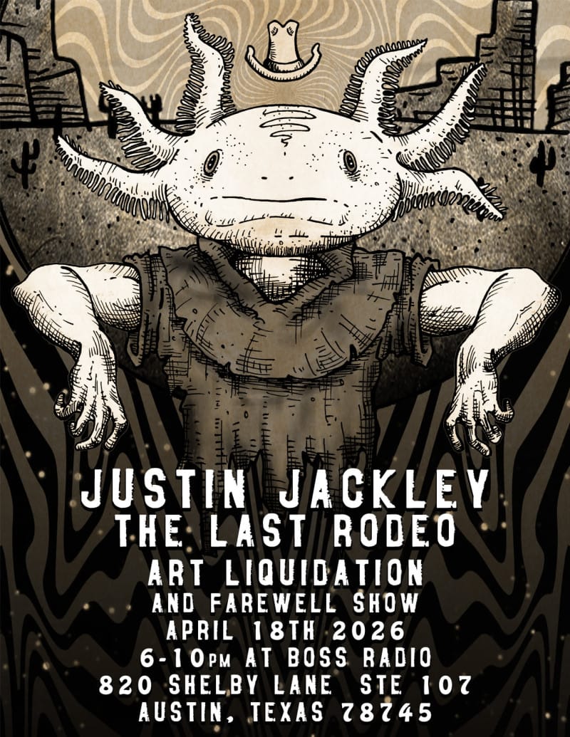 Justin Jackley Art Exhibition - The Last Rodeo