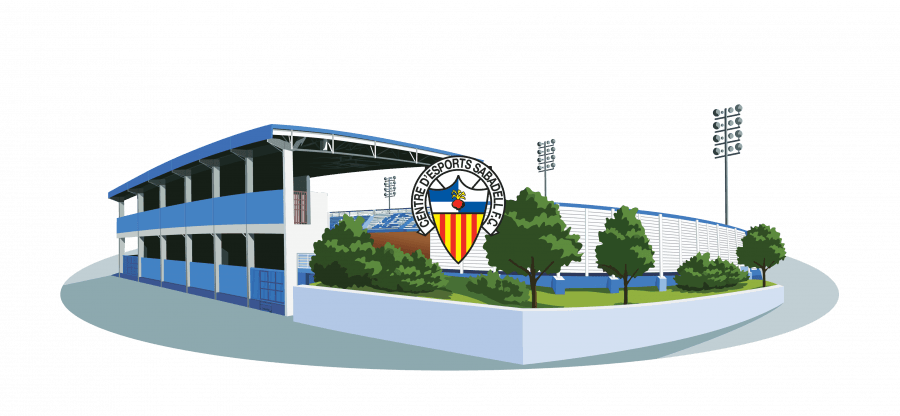 El CE Sabadell busca remontar tras su primera derrota