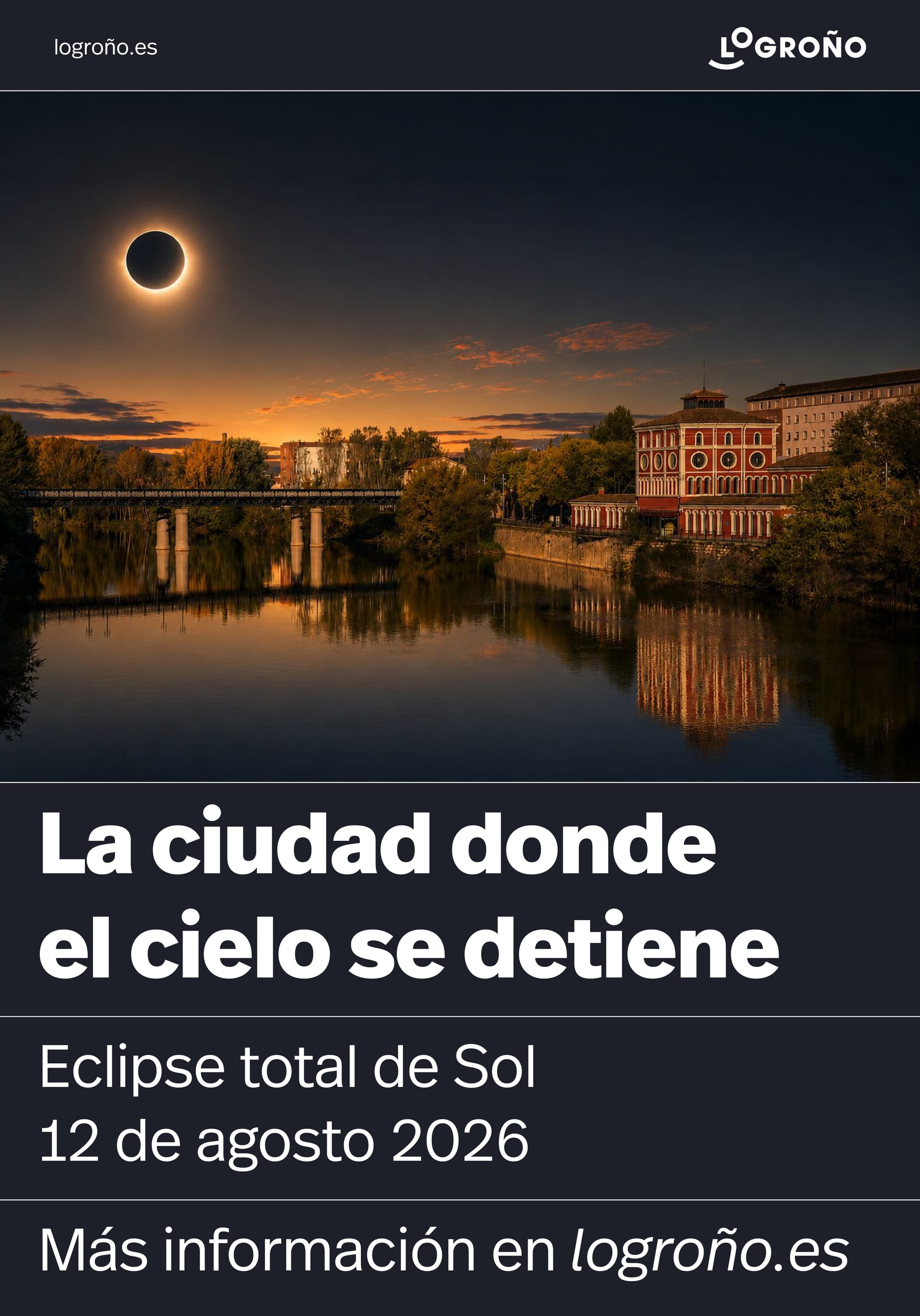 Guía para ver el eclipse solar del 12 de agosto en Logroño