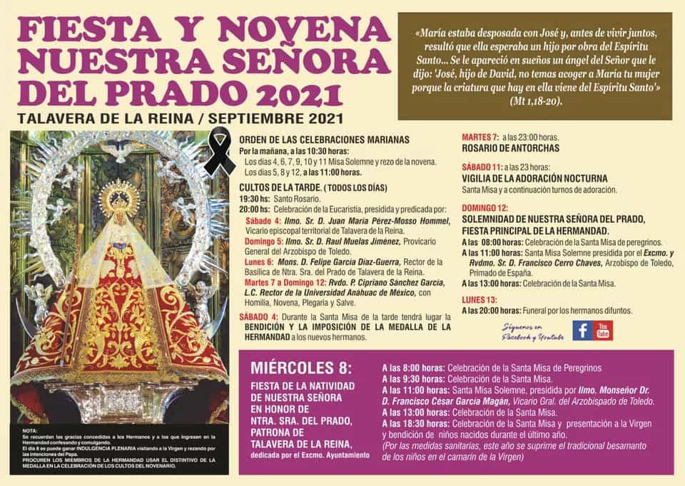 La Virgen del Prado: fiestas patronales del 3 al 8