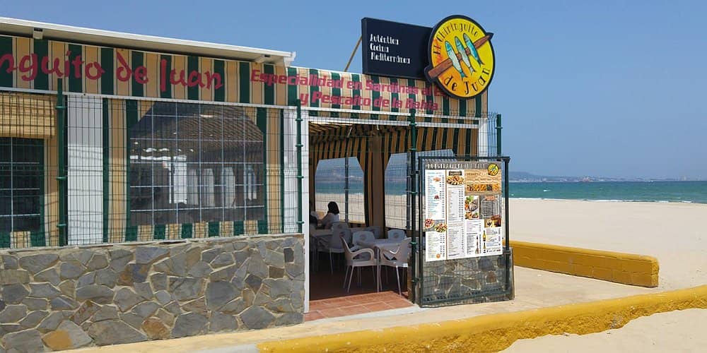 El Chiringuito de Juan, pescado en El Rinconcillo