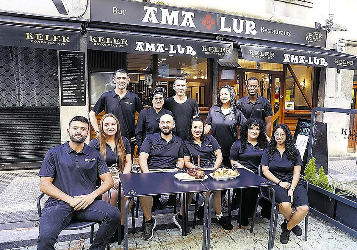 La tarta de queso de Ama en Tolosa