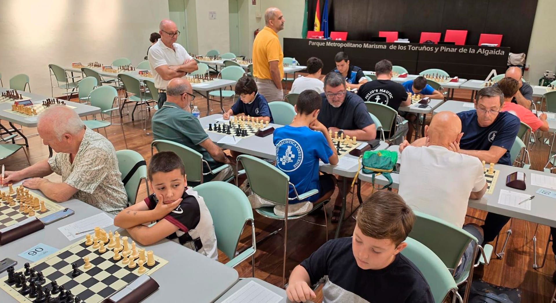 El ajedrez reunió a 140 jugadores en El Puerto