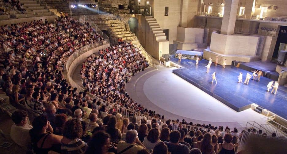 Terra de guapes: Sandra Monfort en el Teatro Romano