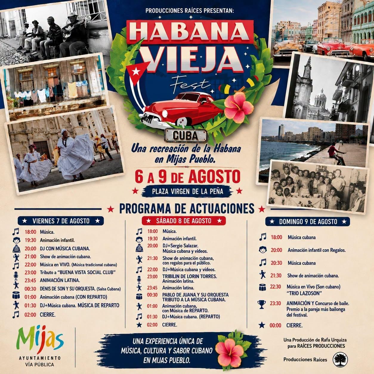 Habana Vieja: Mijas Pueblo se vuelve cubana