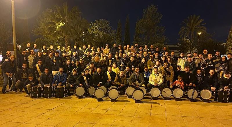 Visita de la Archicofradía del Paso y la Esperanza al Hospital Clínico