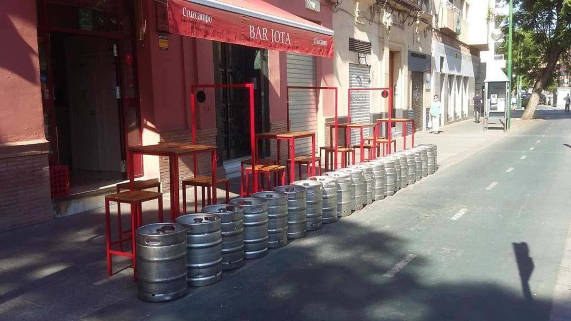 Formatos tradicionales para beber cerveza en Sevilla