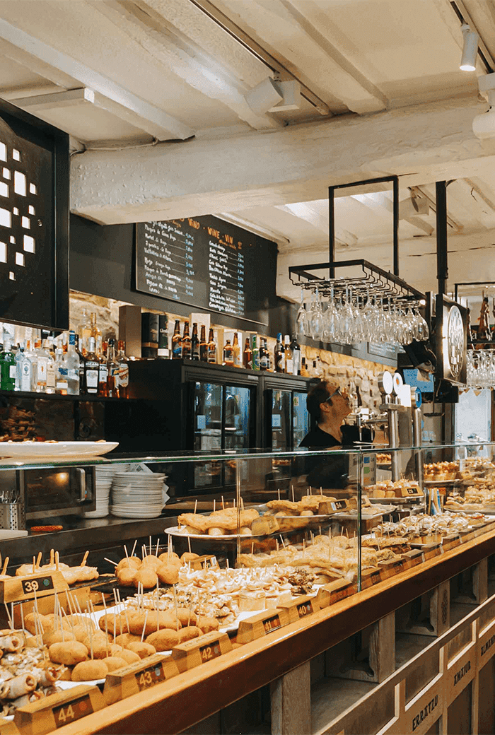 Baztán Pintxos & Bar en la Parte Vieja de San Sebastián