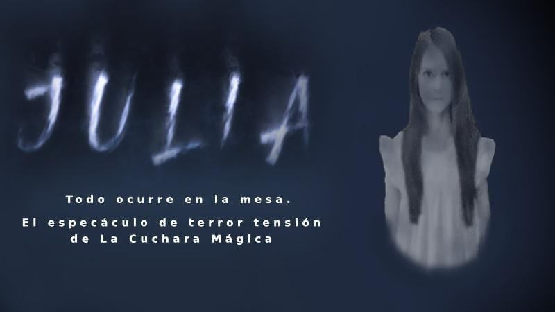 Espectáculo de magia para adultos en La Cuchara Mágica - Julia todo ocurre en la mesa