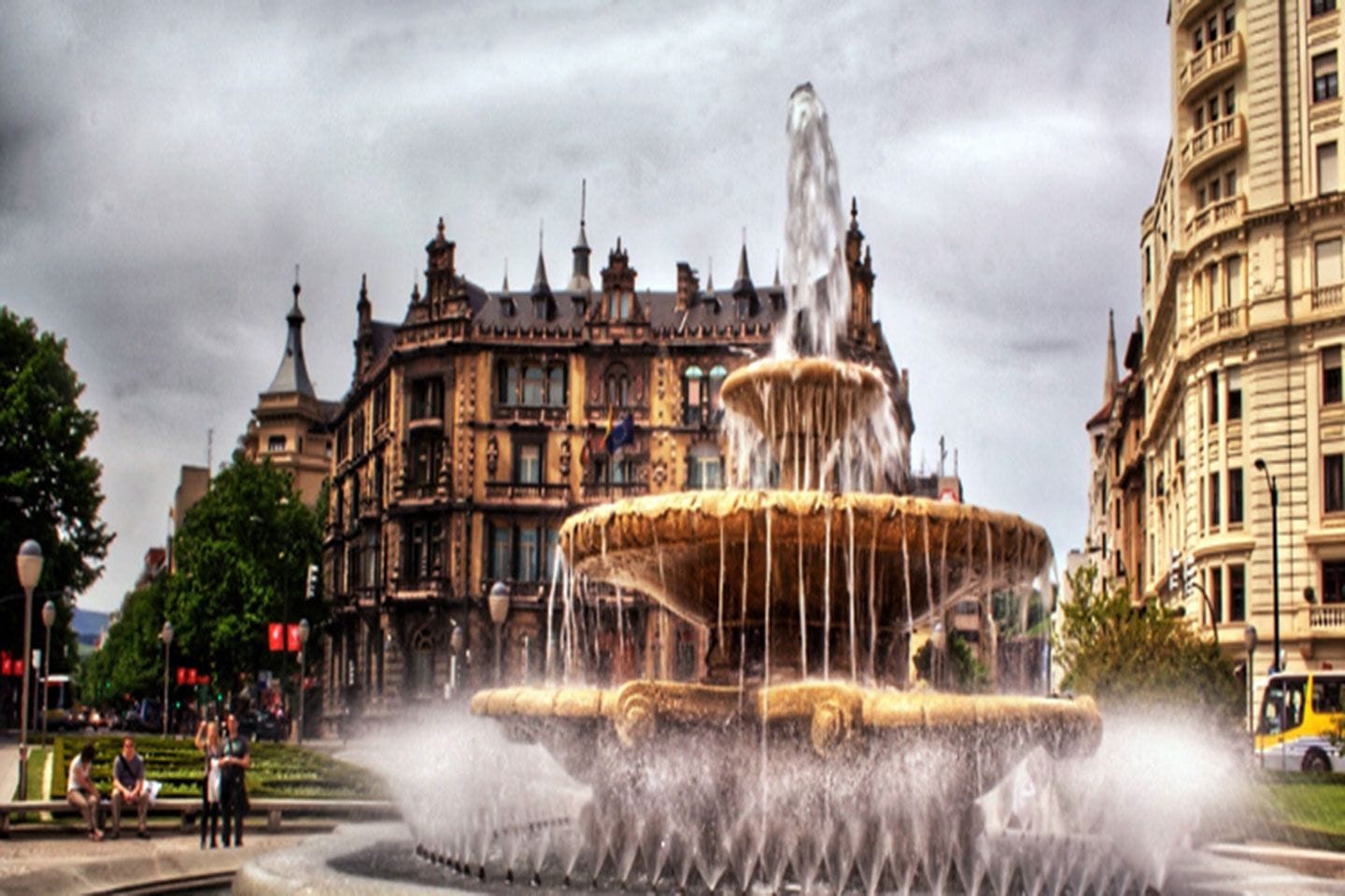 Casting para el desfile de perros en BilbaoCentro