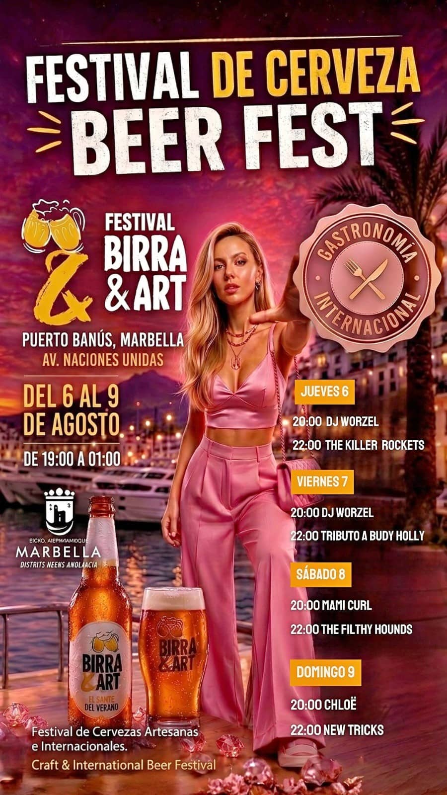 El Beer Fest llega a Marbella: cerveza del 28 al 31 de agosto