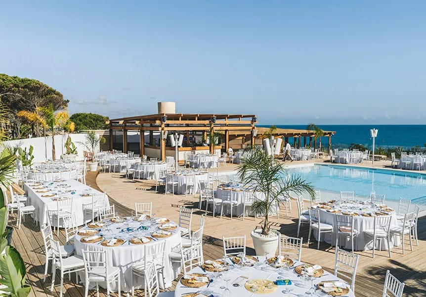 Comer frente al mar en Atenas Playa en Chiclana
