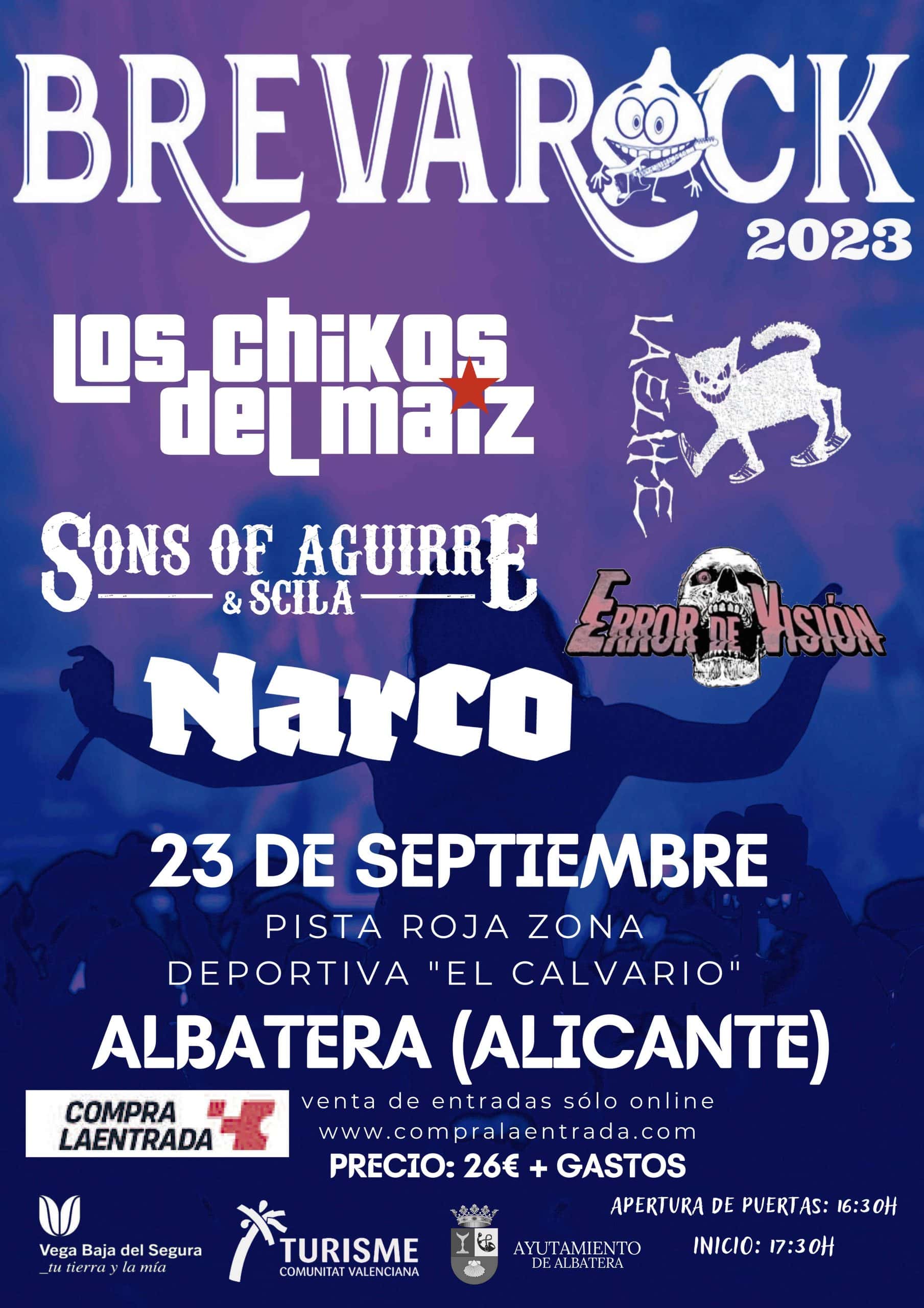 BrevaRock 2026: 12 horas de punkrock en Albatera