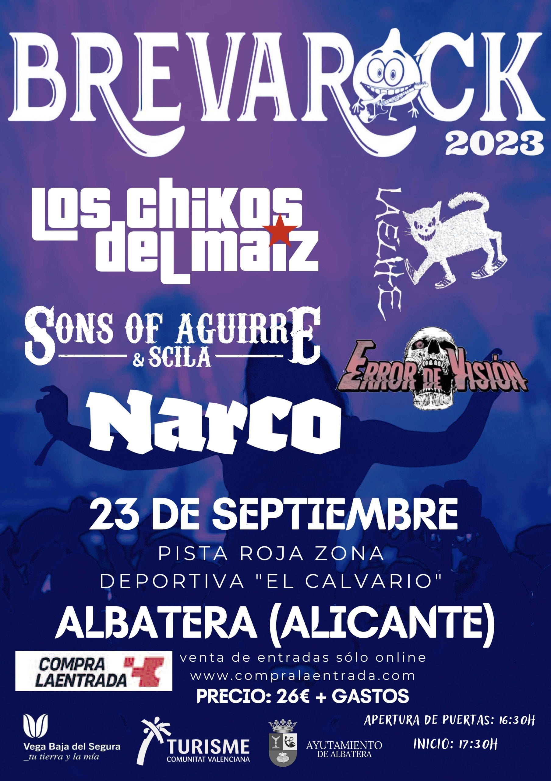 BrevaRock 2026: 12 horas de punkrock en Albatera