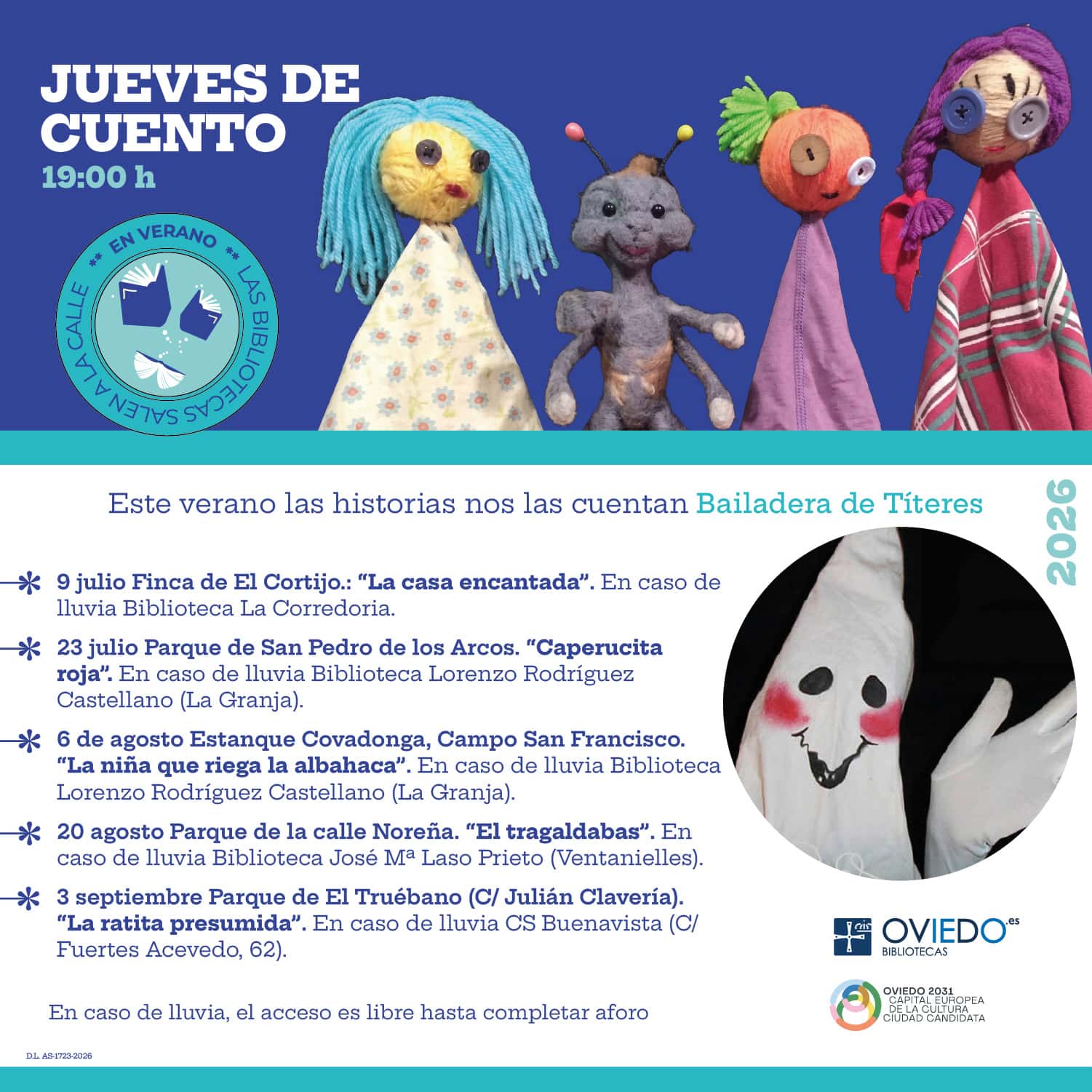 Jueves de cuento. La casa encantada