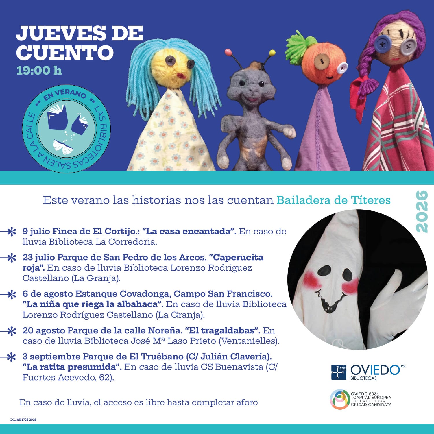 Jueves de cuento. La casa encantada