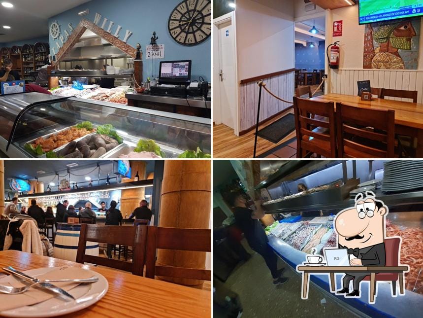 Marisco y tapas en Lis Antónimos de Ciudad Real