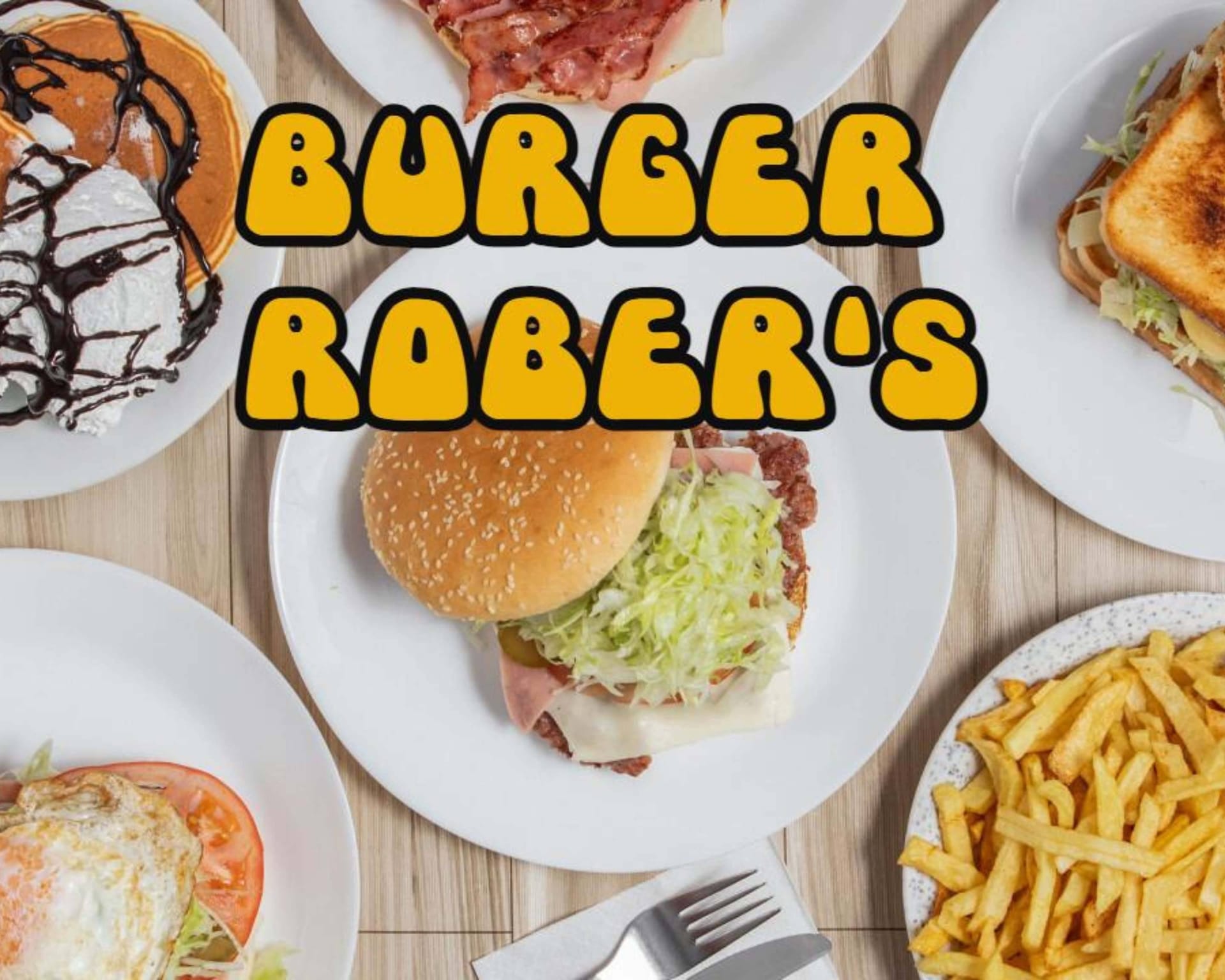 Comer en Burger Rober's en Leganés