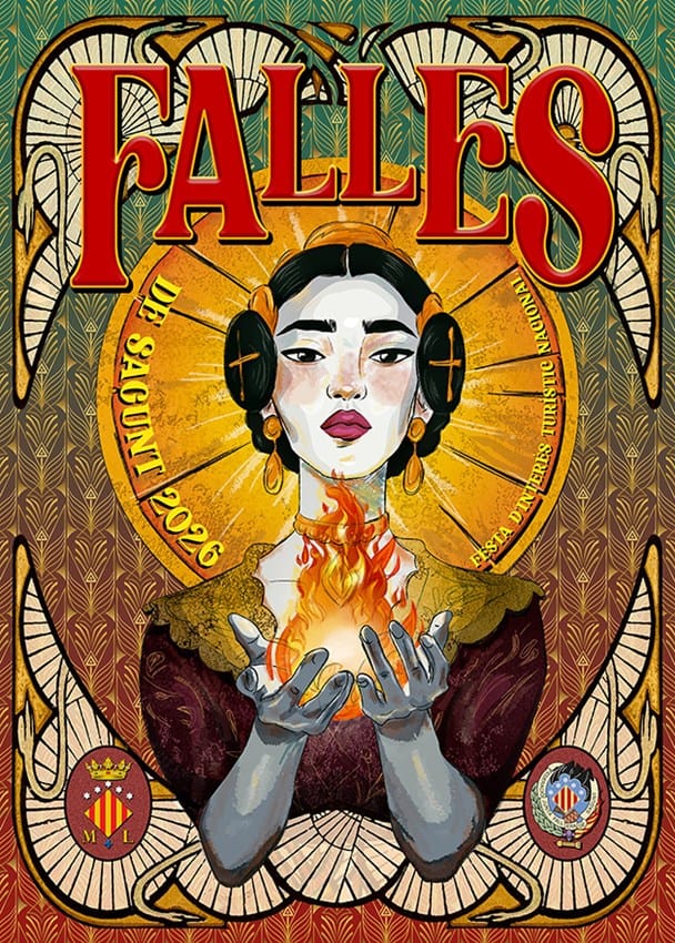 Las Fallas de Sagunto ya tienen telas y peinetas