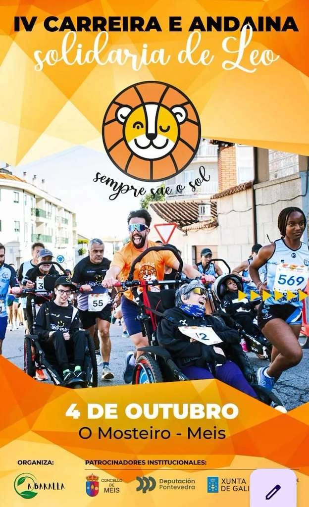 Quedada atlética solidaria de la Carrera de Leo