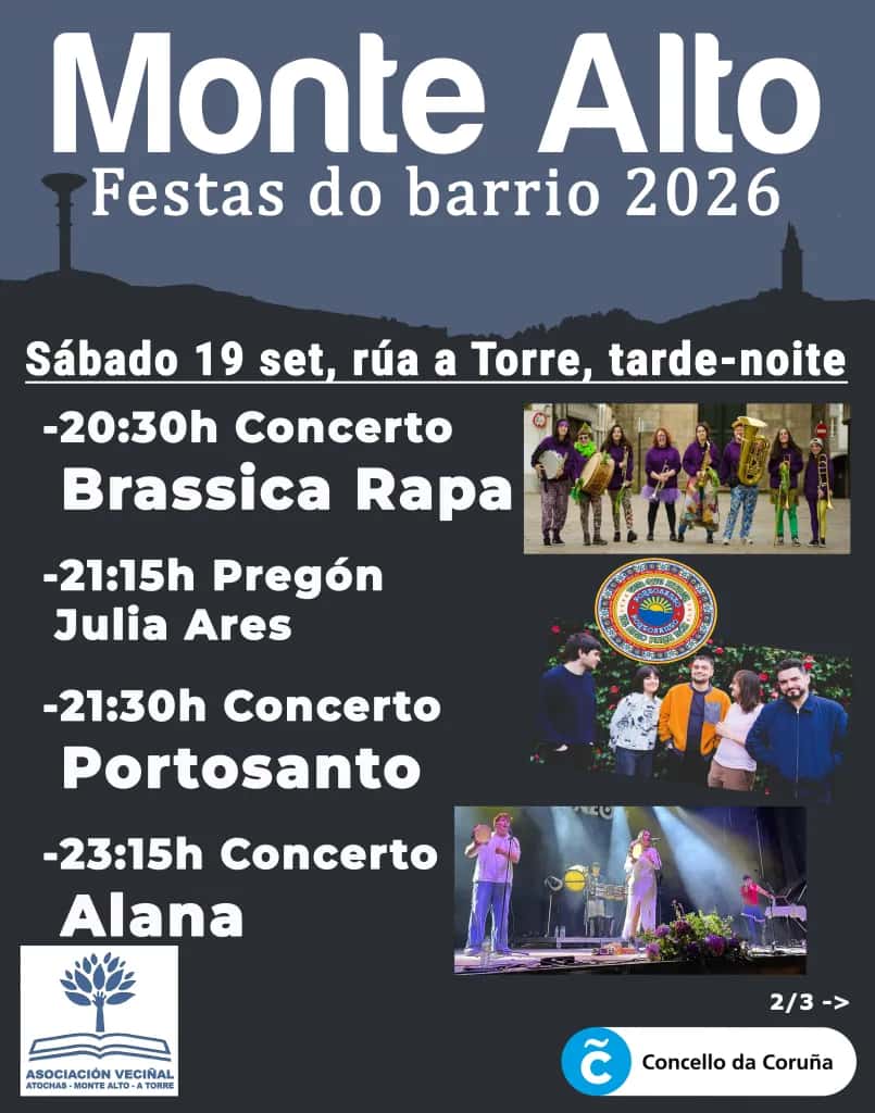 Fiestas del barrio de Monte Alto 2026