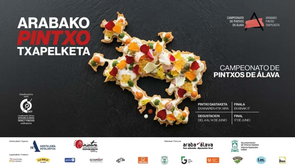 Ruta por los pintxos finalistas de Álava 2026
