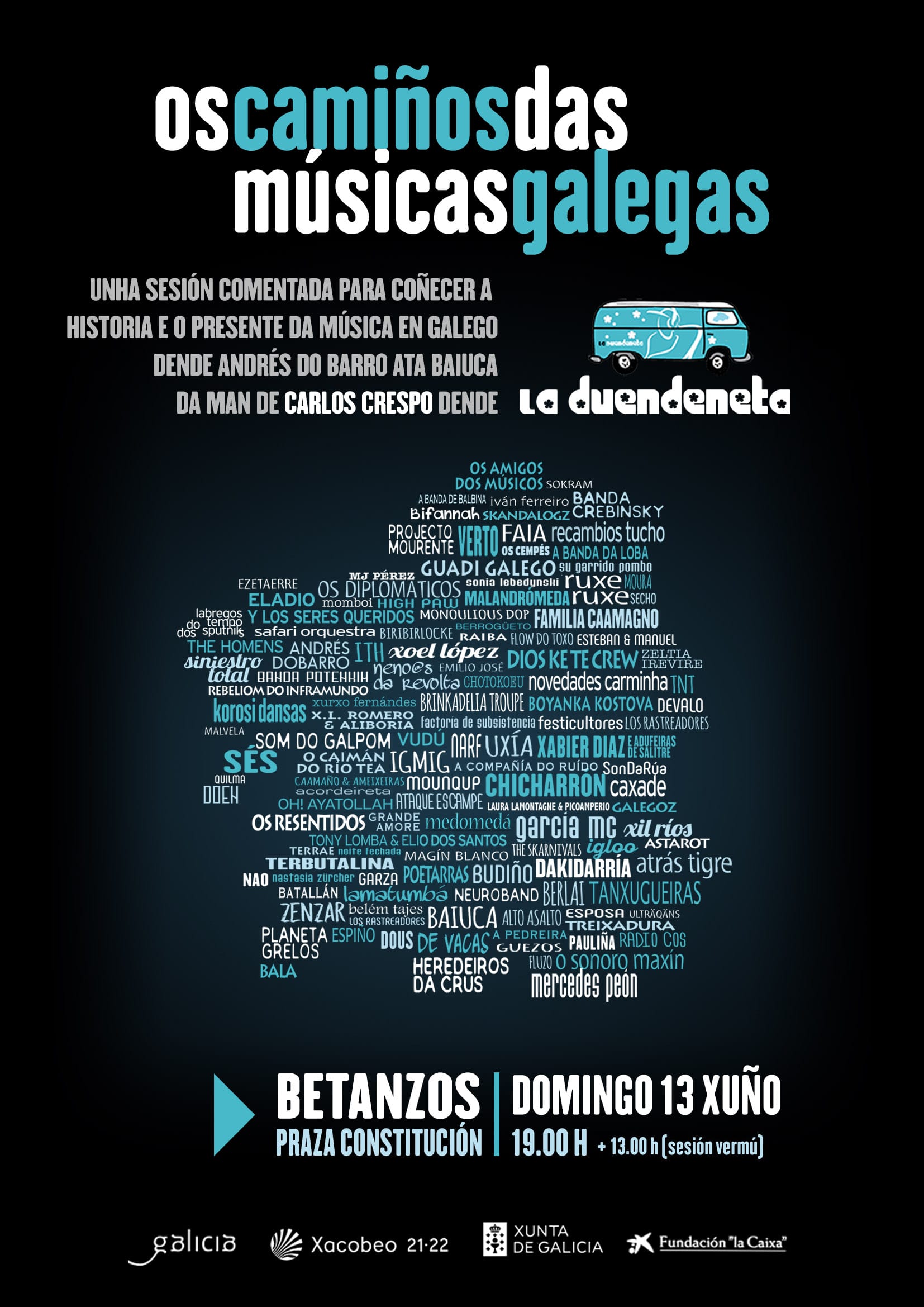 La Duendeneta: música gallega sobre ruedas en el Camino
