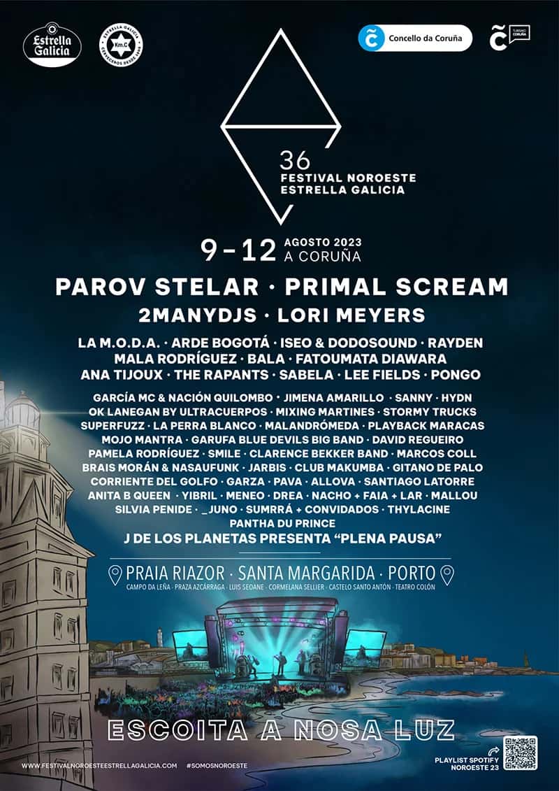 Festival Noroeste: el cierre en la playa de Riazor