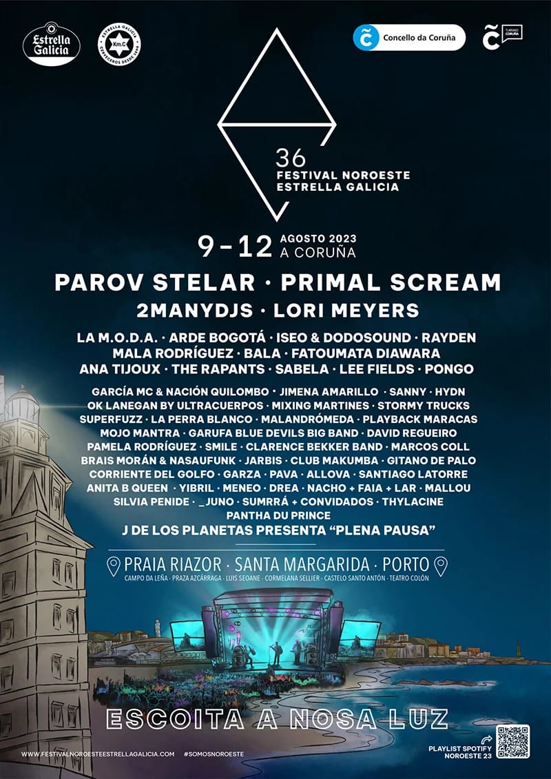 Festival Noroeste: el cierre en la playa de Riazor