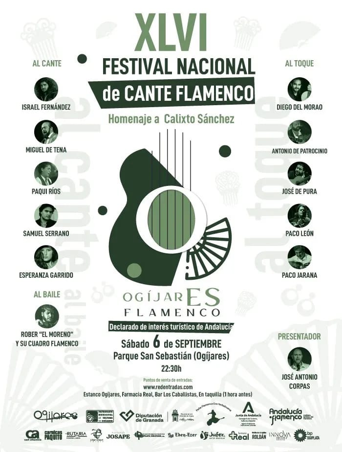 El 47 Festival de Cante Flamenco de Ogíjares homenajea a Morente