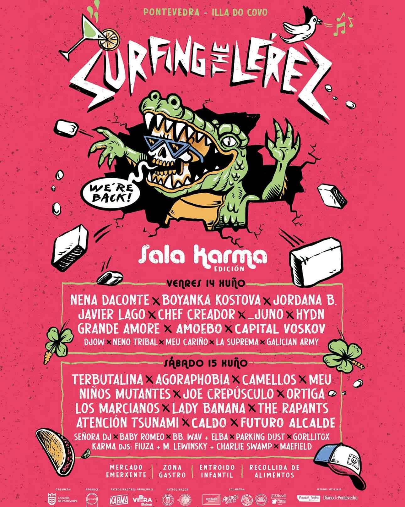 Ruta de festivales de verano cerca de Pontevedra 2026