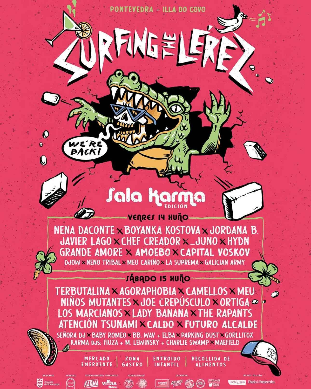 Ruta de festivales de verano cerca de Pontevedra 2026