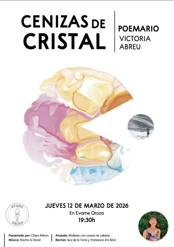 Presentación del poemario 'Cenizas de cristal'