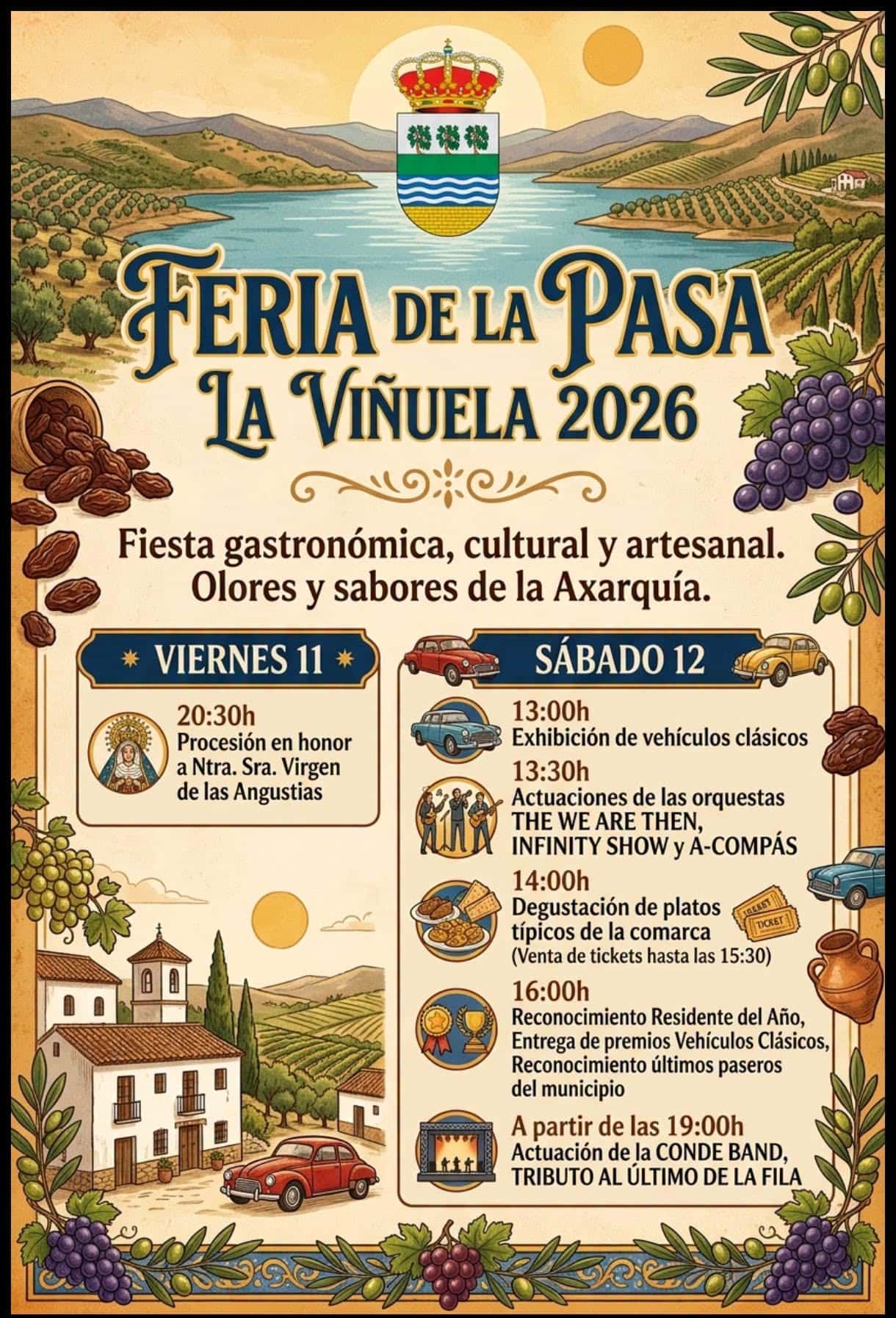 La Feria de la Pasa vuelve a La Viñuela