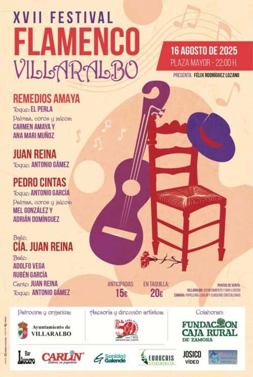 El Festival Flamenco de Villaralbo cumple 20 años