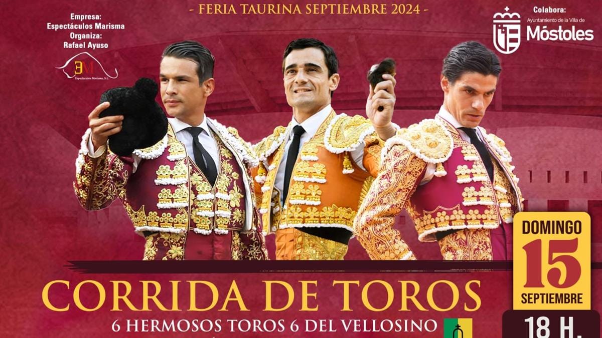 Castella, Roca Rey y David de Miranda en Móstoles