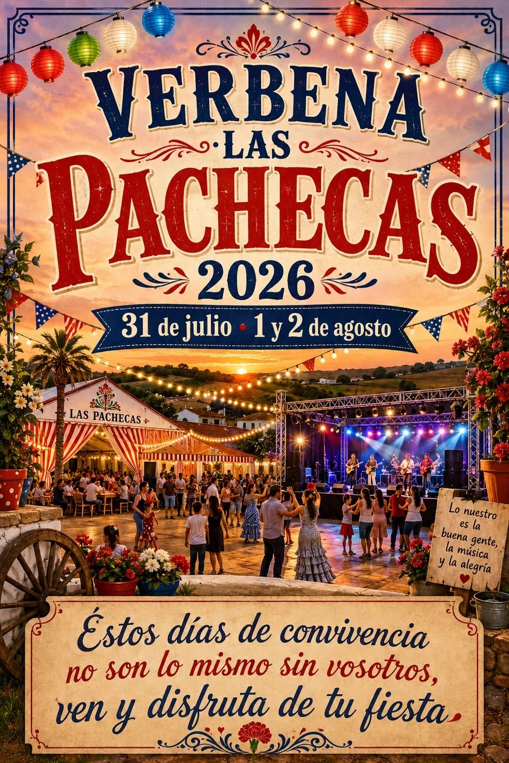 La Verbena de Las Pachecas cerró su edición estival